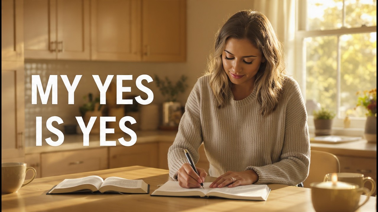 Let My Yes Mean Yes | A Morning Prayer for Integrity