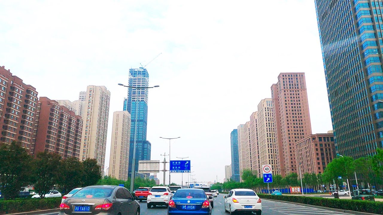 4K｜原创｜旅游|tianjin|天津｜河西区梅江--大沽南路自驾