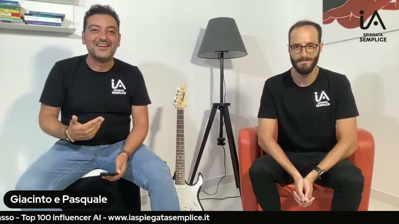 Live con Antonio Grasso - Top 100 World Artificial Intelligence Influencer