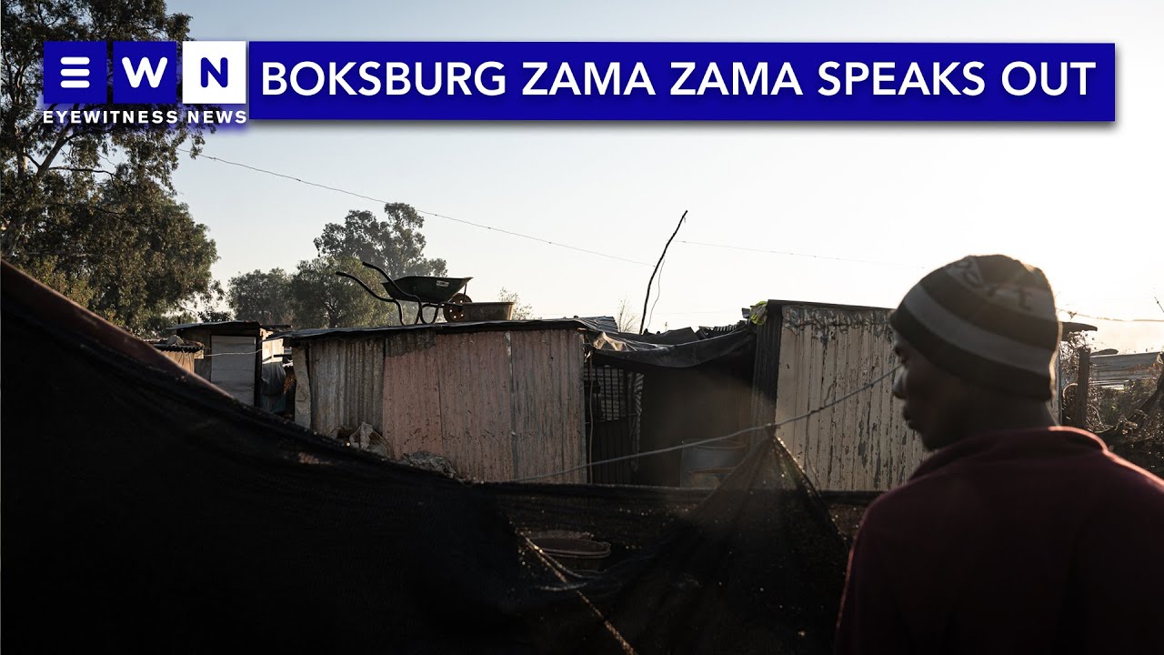 Zama zama explains how illegally mined gold is refined