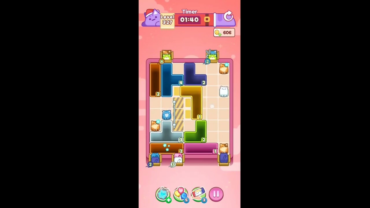 DropTheCat Level  327 Walkthrough || Solution