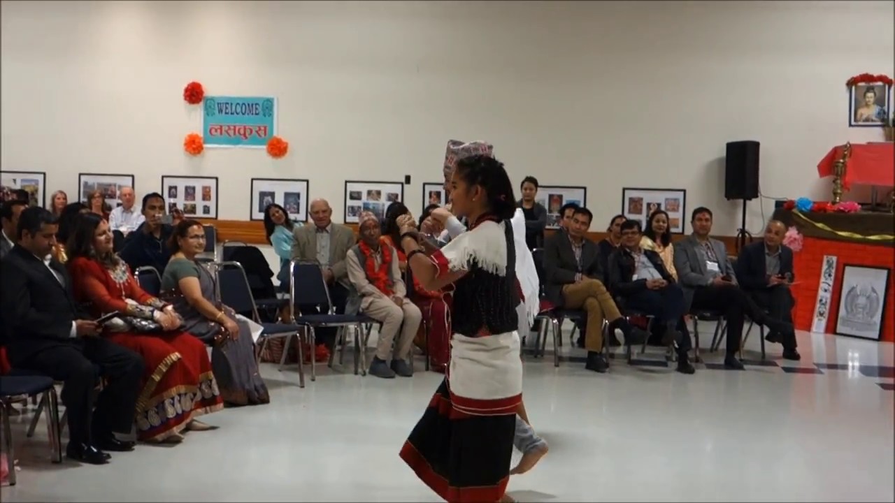 A dance from the drama, Shankhadhar founder of Nepal Era