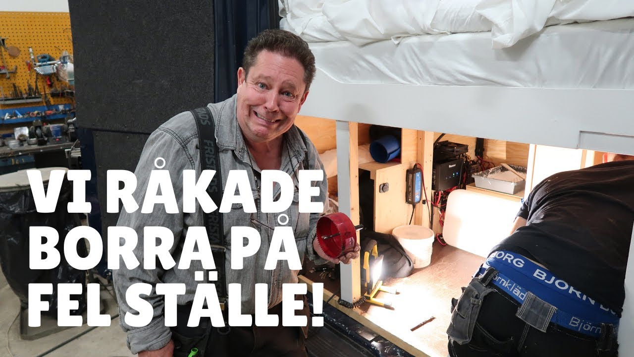 VI BORRAR FEL! | Installerar en dieselvärmare i vanen