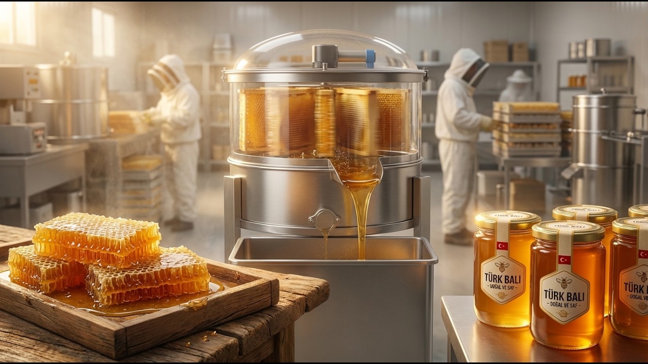 How Turkish Beekeepers Process Honeycomb || Step by step Process