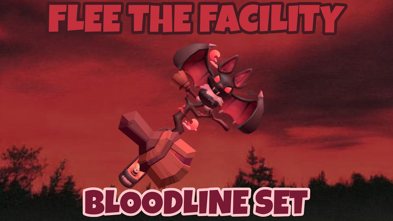 Bloodline Bat Set 🦇- Flee the Facility