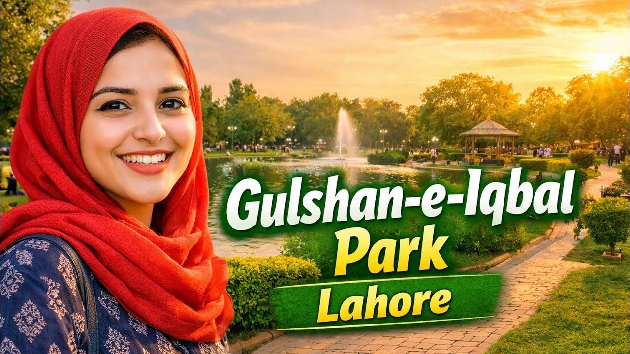 Exploring Gulshan-e-Iqbal Park Lahore | Peaceful Park Walk