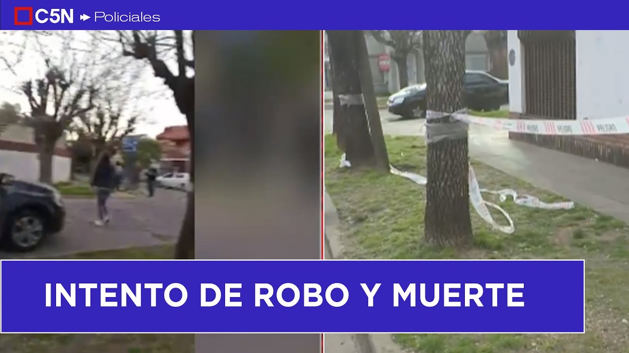 INTENTO de ROBO y MUERTE en VILLA LUZURIAGA: LA MATARON para ROBARLE EL AUTO