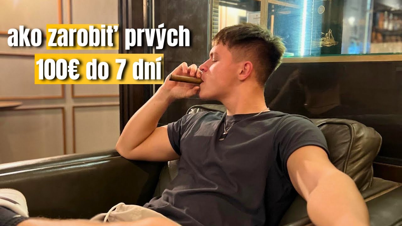 Ako zarobiť prv&yacute;ch 100&euro; do 7 dn&iacute; (bez sk&uacute;senost&iacute; a bez kapit&aacute;lu)