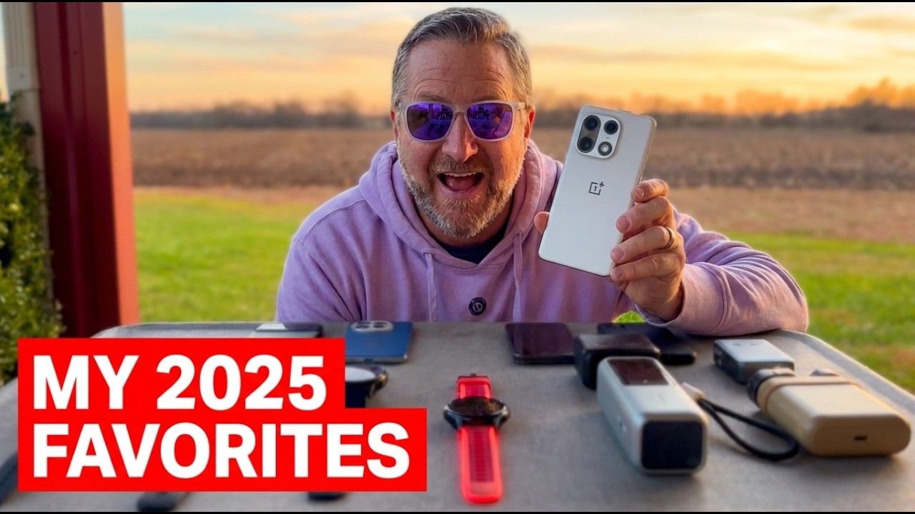 My FAVORITE Mobile Tech of 2025 (Phones, Smartwatches & Must-Haves!)