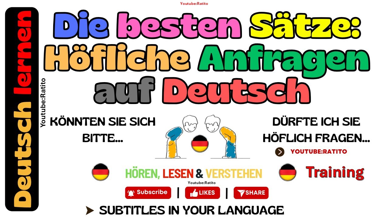 Die besten Sätze: Höfliche Anfragen auf Deutsch