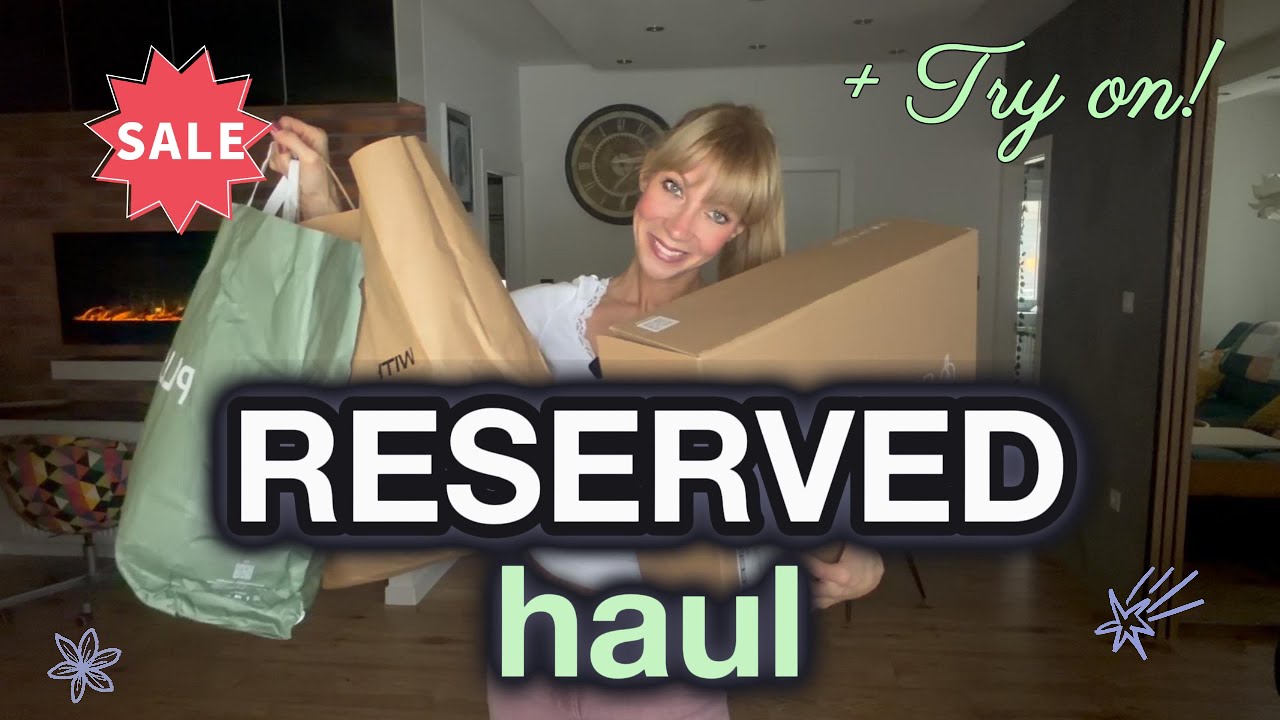RESERVED sniženje haul 🛍️ + TRY ON ✨👗 Part 1