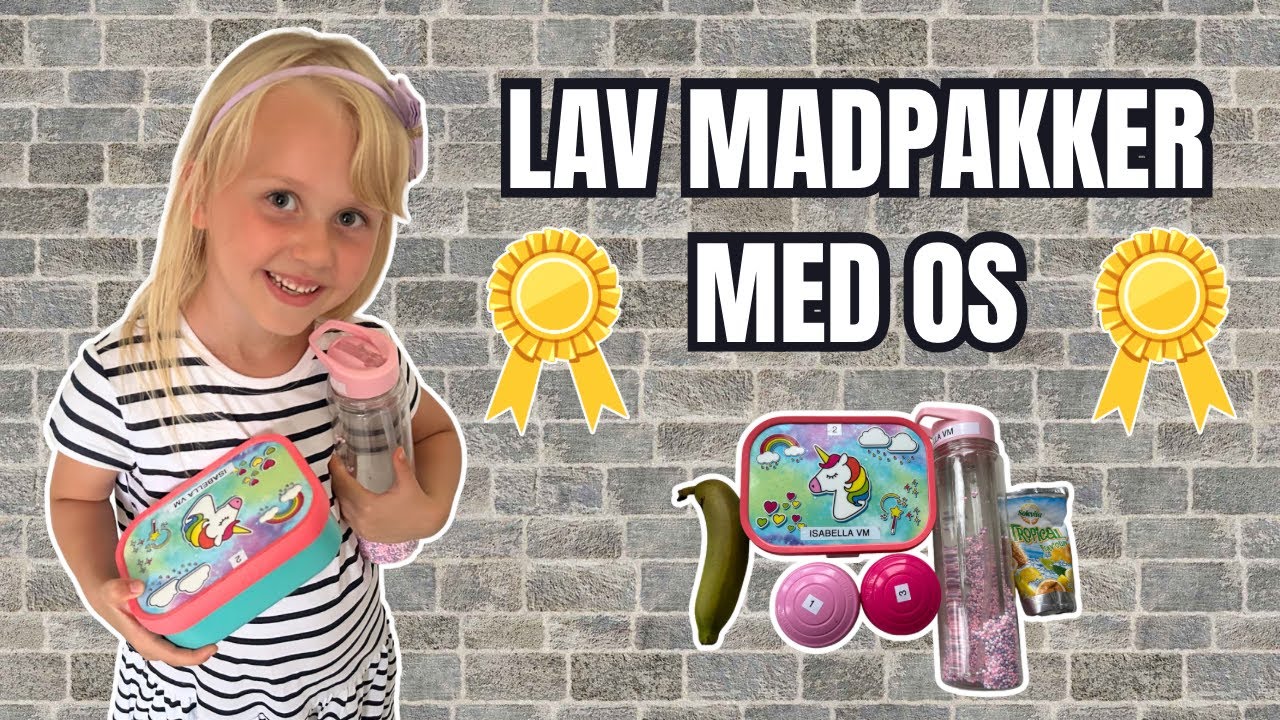 LAV MADPAKKER MED OS 🎒🍇🍉