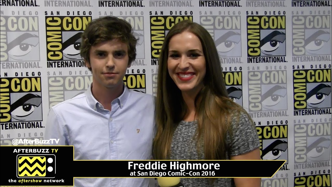 Freddie Highmore (Bates Motel) at San Diego Comic-Con 2016
