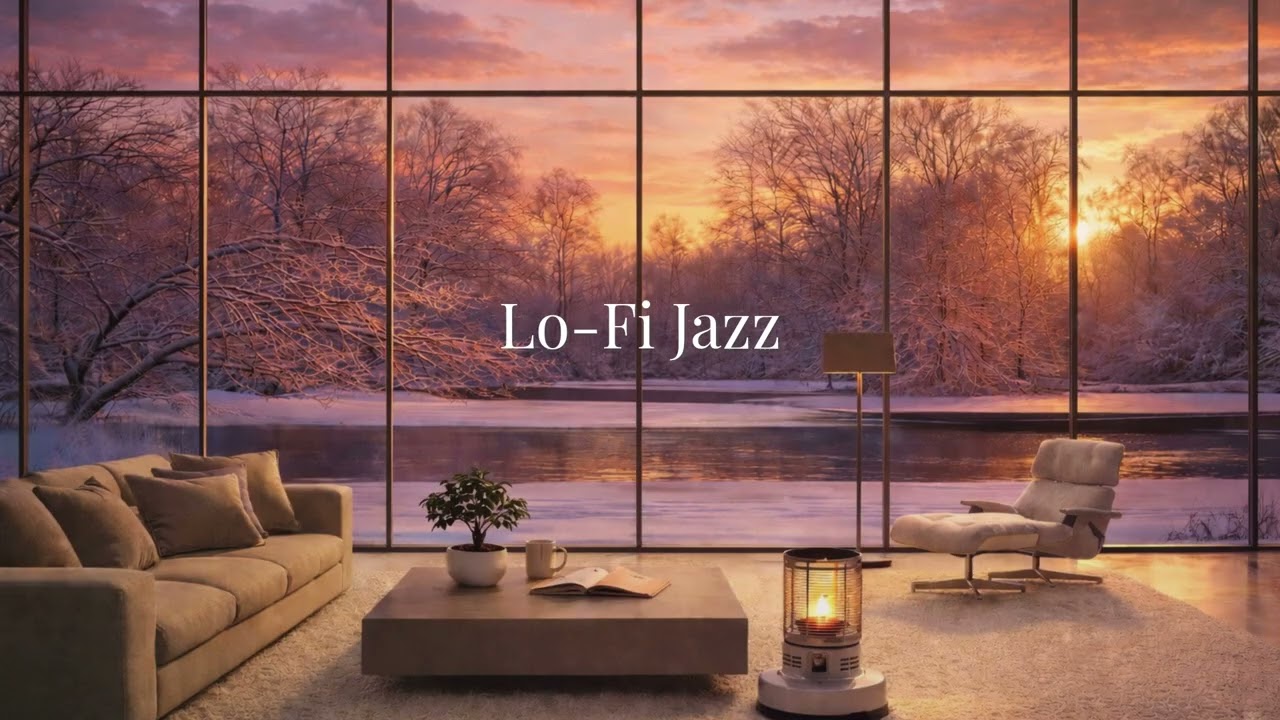 夕焼けとLo-FiジャズBGM｜作業｜読書｜リラックス