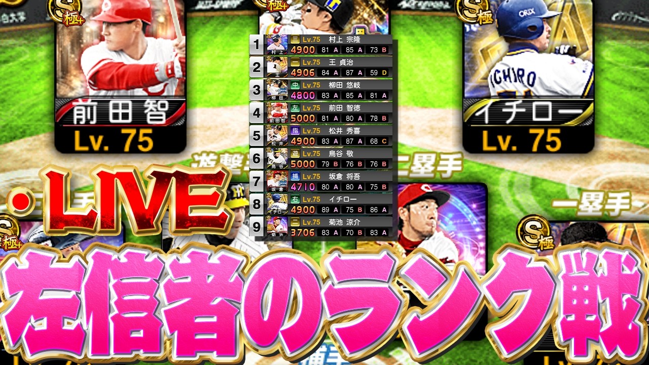 どうも。左信者に転生します【プロスピＡ】