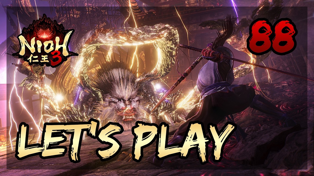 Nioh 3 - Let's Play 88 - Edo Castle III and Final Boss