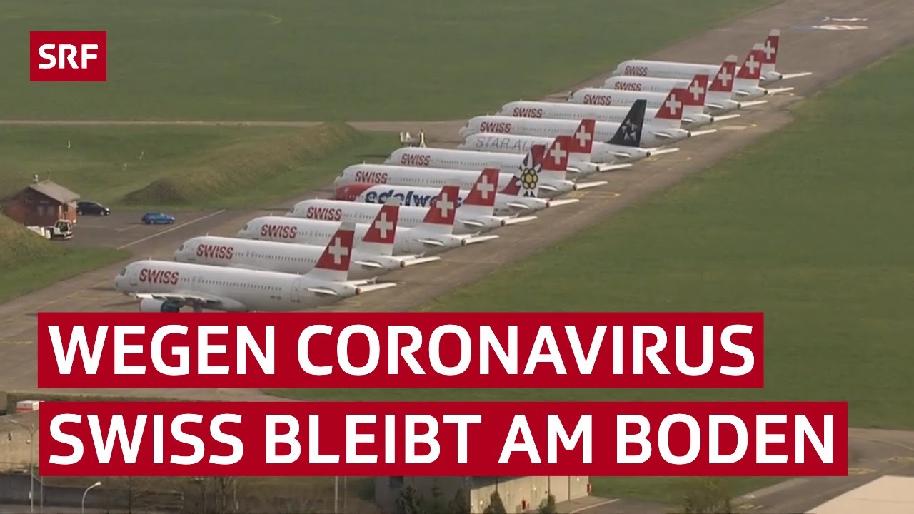 Flughafen Zürich – wo Flugzeuge wegen dem Coronavirus am Boden bleiben | Reportage | SRF News