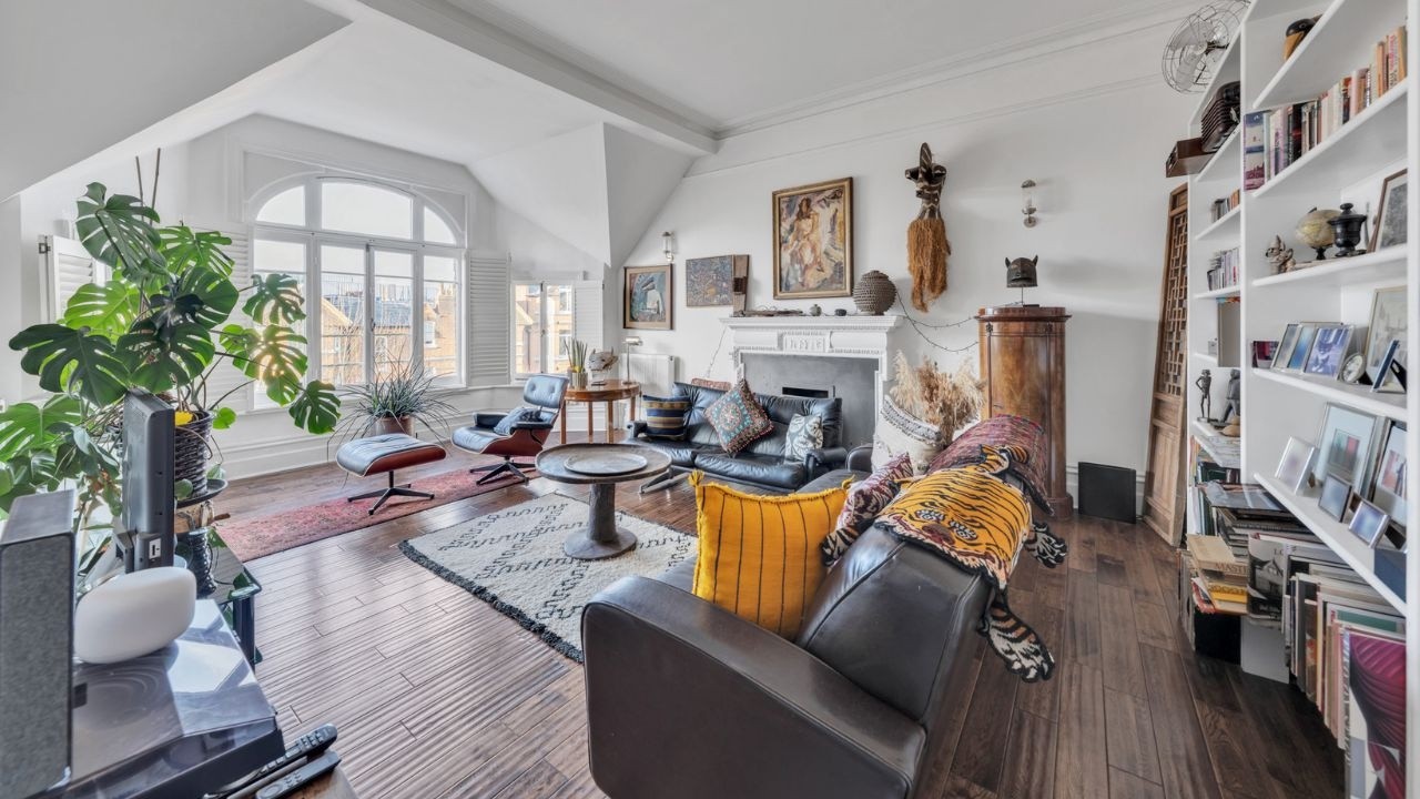 Inside a £1.95M Top-Floor Apartment in NW6 | Maisemore Mansions | London Flat Tour