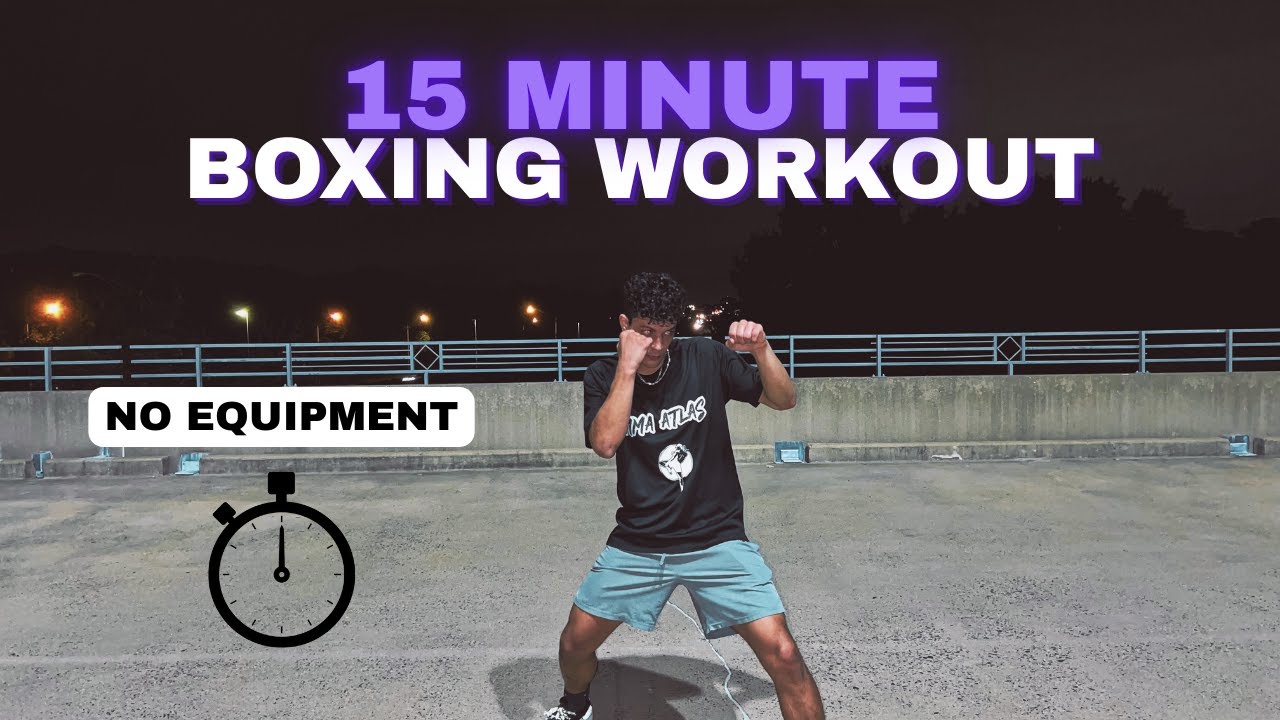 Follow Along Boxing Workout At Home  (15 MIN)