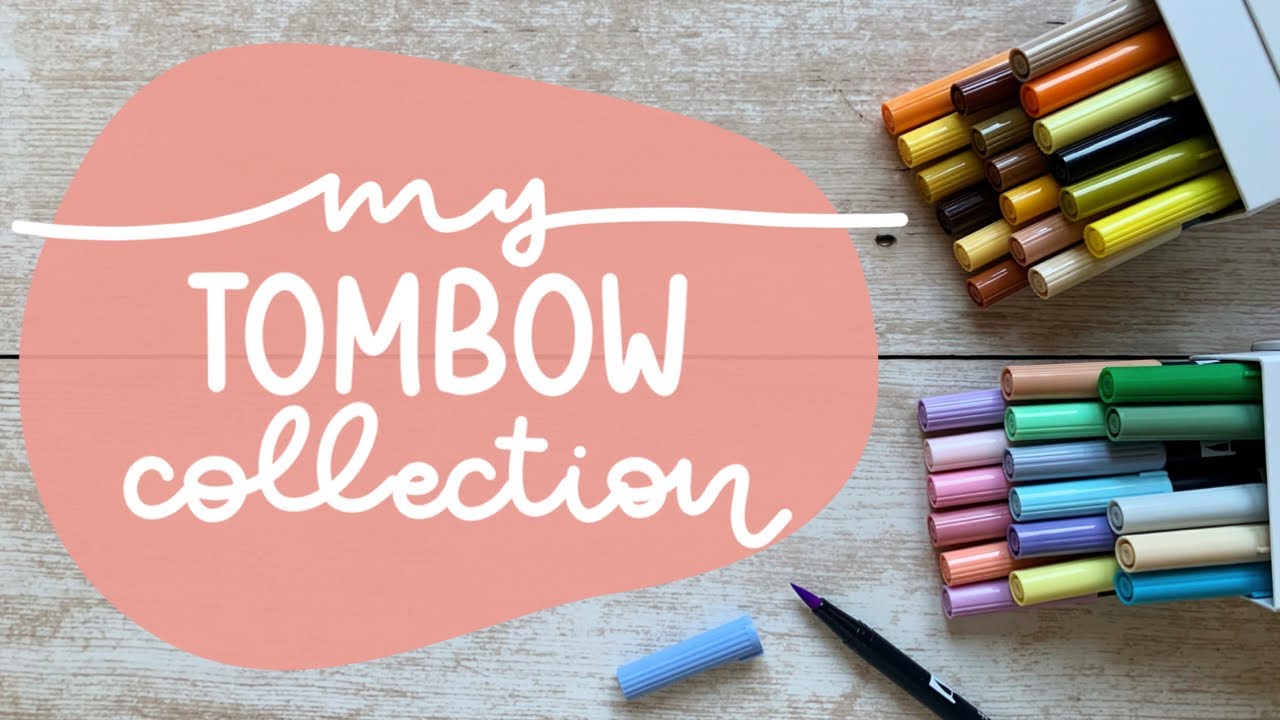 My TOMBOW collection + swatches | BUJOANDCOOKIES