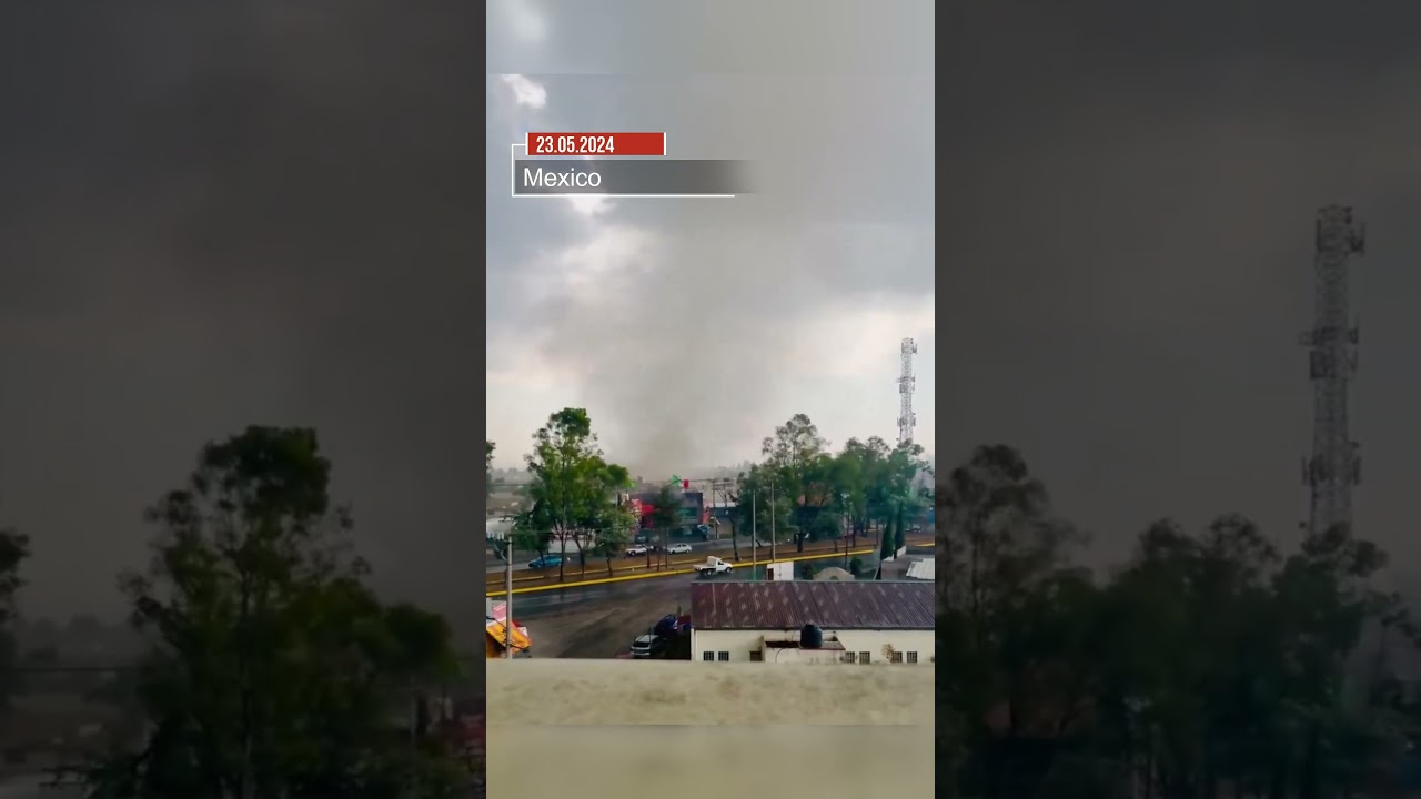 🌪️ Toluca, Mexico Hit by Devastating Tornado! 🌪️