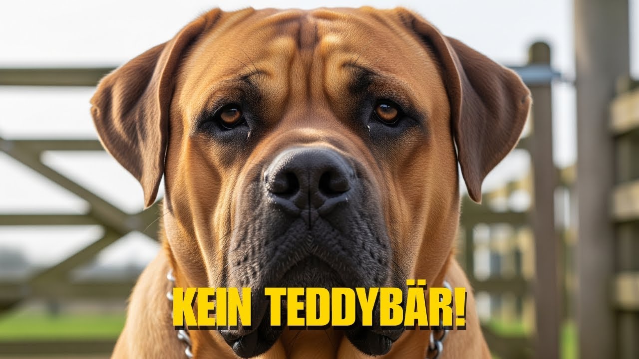 Boerboel: Sanfter Riese oder gef&auml;hrliche Wucht? ⚠️ Was dir keiner sagt.