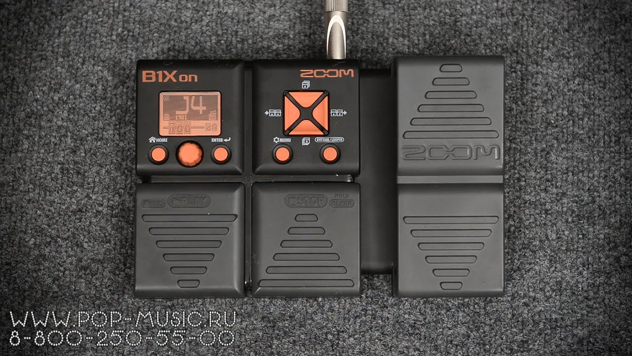 Басовый процессор ZOOM B1XON