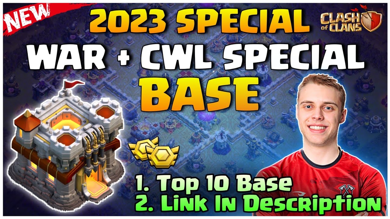 NEW TOP 10 TH11 WAR BASE WITH LINK 2023 | BEST TOWN HALL 11(TH11) CWL BASE LAYOUT - Coc | 11.01.23