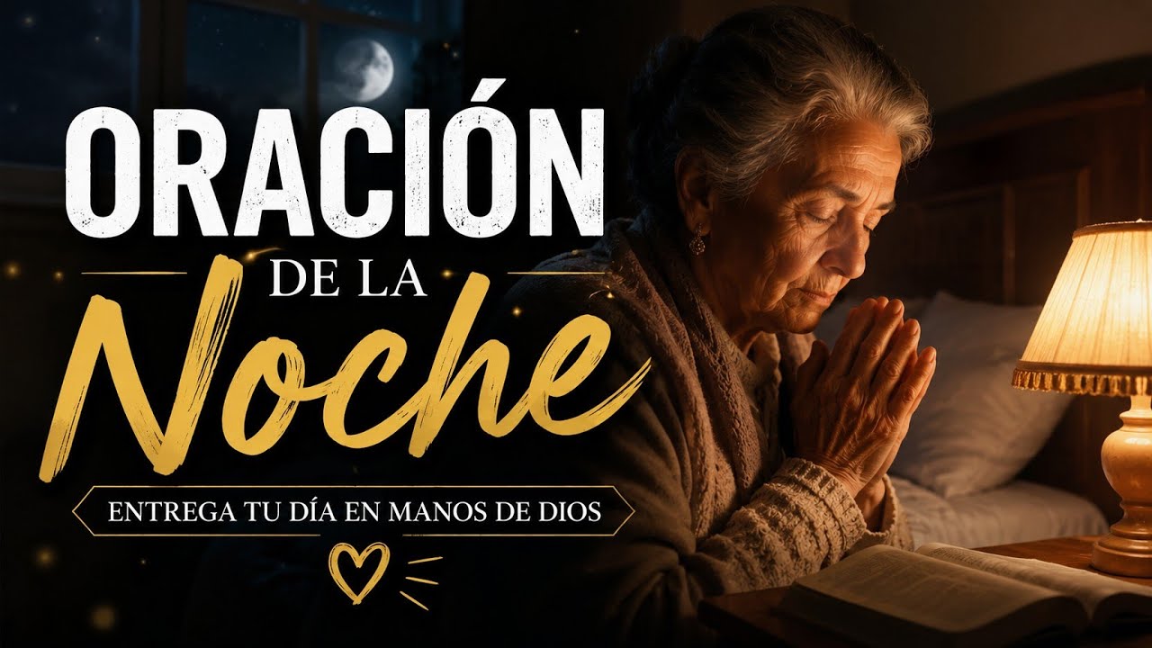 💫🌙 Oración para dormir tranquilo y sin ansiedad | Oración de noche 🙏
