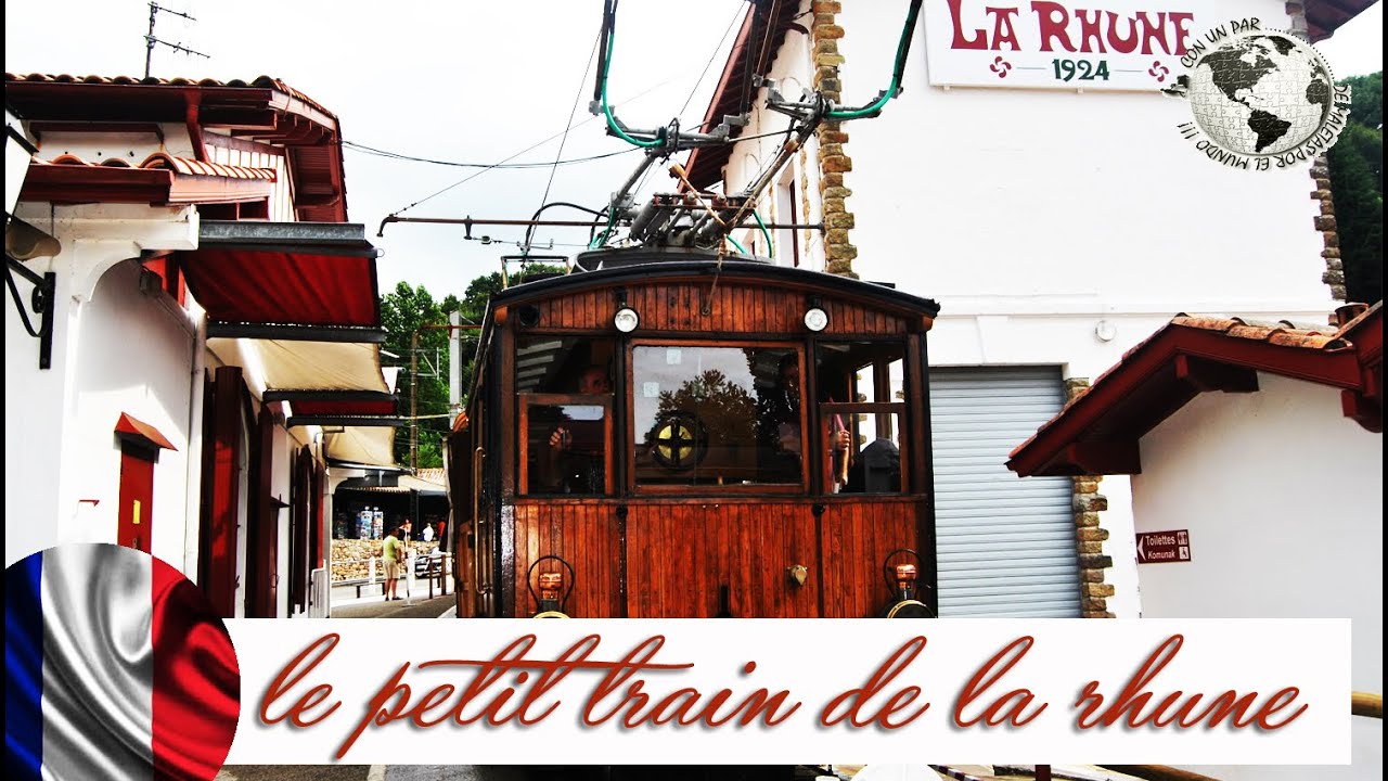El pequeño tren de La Rhune-Le Petit Train de La Rhune (Sare) France. Francia 2014