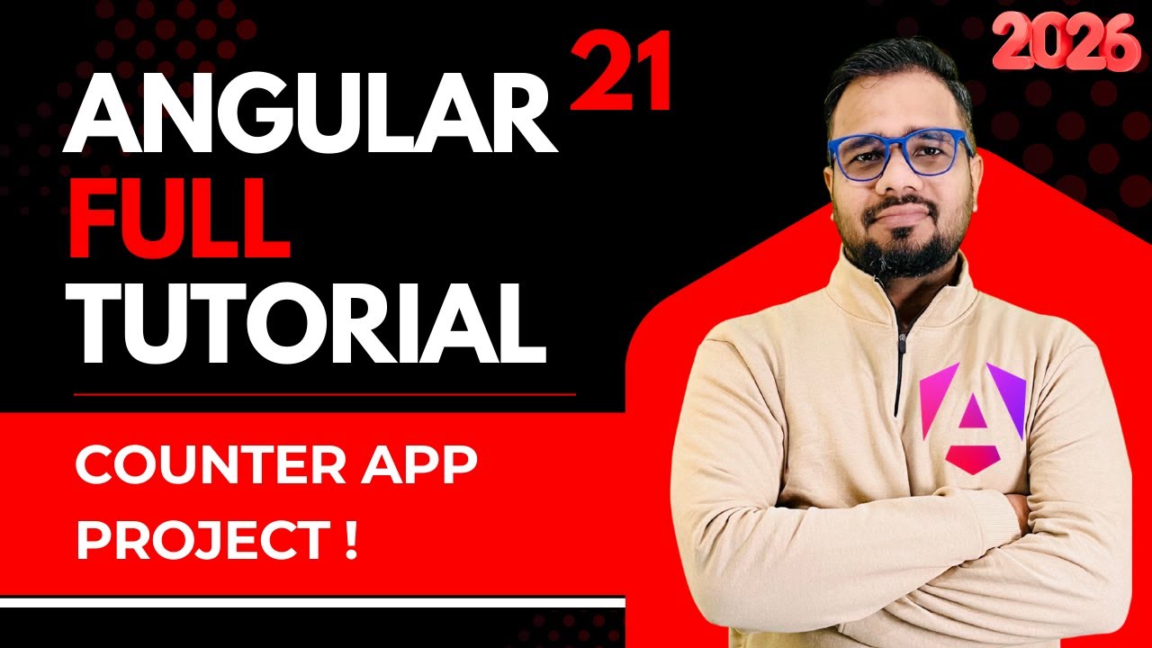 Angular 21 Tutorial in Hindi #15 | Counter App Project