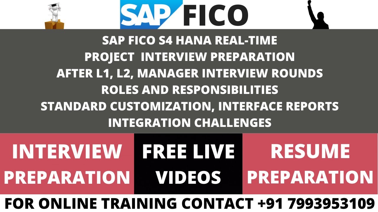 SAP FICO S4 HANA REAL-TIME PROJECT INTERVIEW PREPARATION AFTER L1, L2, MANAGER INTERVIEW ROUNDS