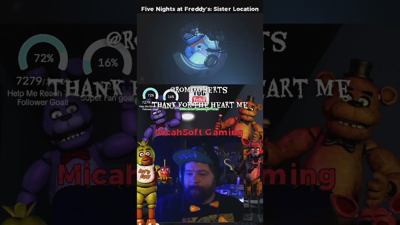 #micahsoftgaming #fnaf #fivenightsatfreddyssisterlocation #fivenightsatfreddys #horror