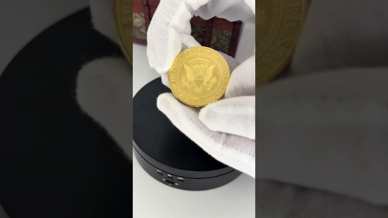 47th President of the U.S.A Donald J Trump 2025 - 2029 Gold Commemorative Coin