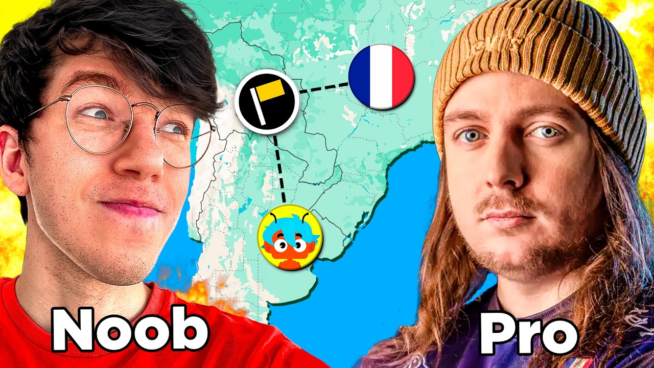 Geoguessr, pero estoy contra los CAMPEONES del MUNDO