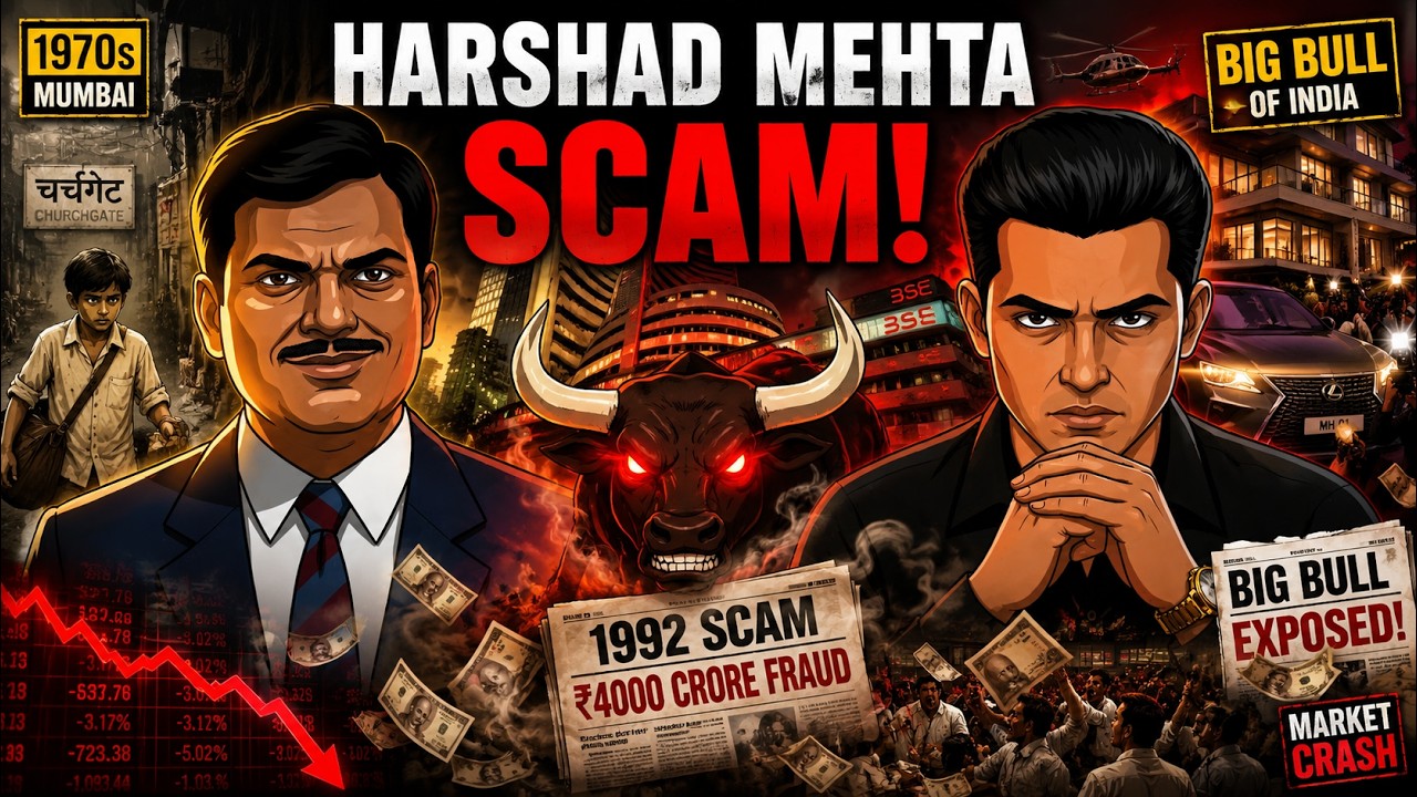 How Harshad Mehta Manipulated India&rsquo;s Stock Market | The Biggest Scam Ever