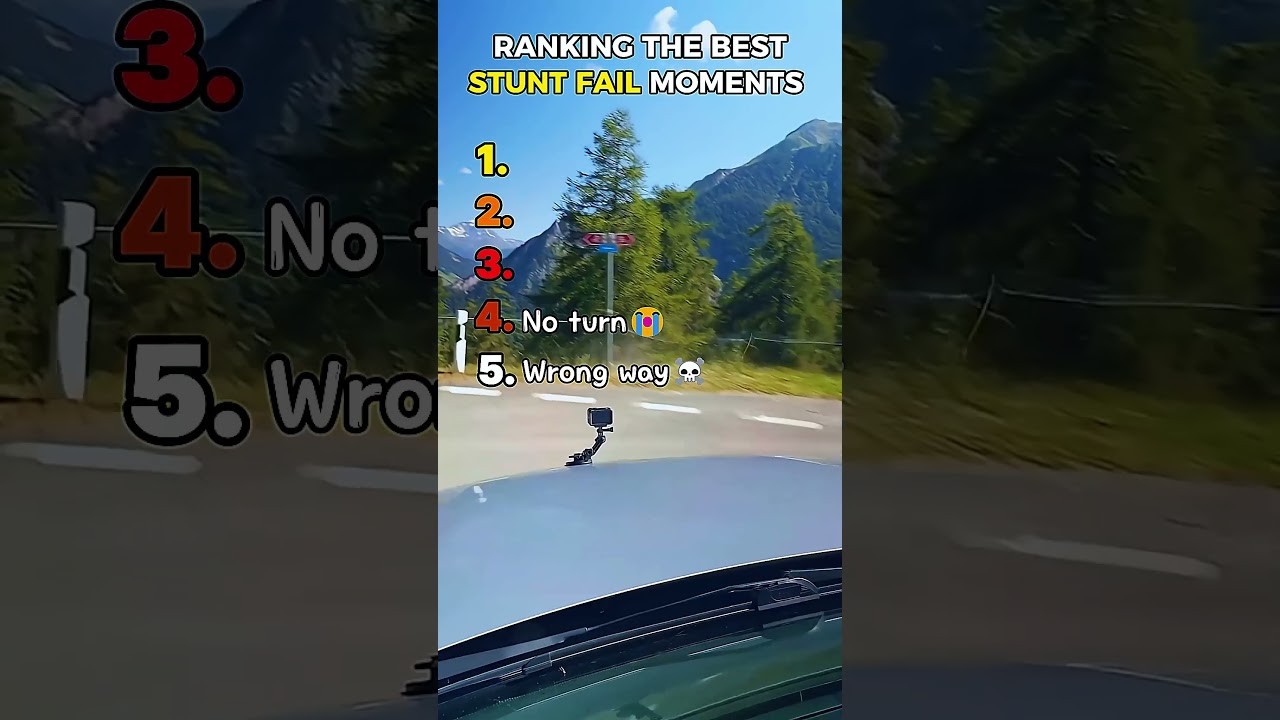 Ranking the Best Stunt Fail Moments 