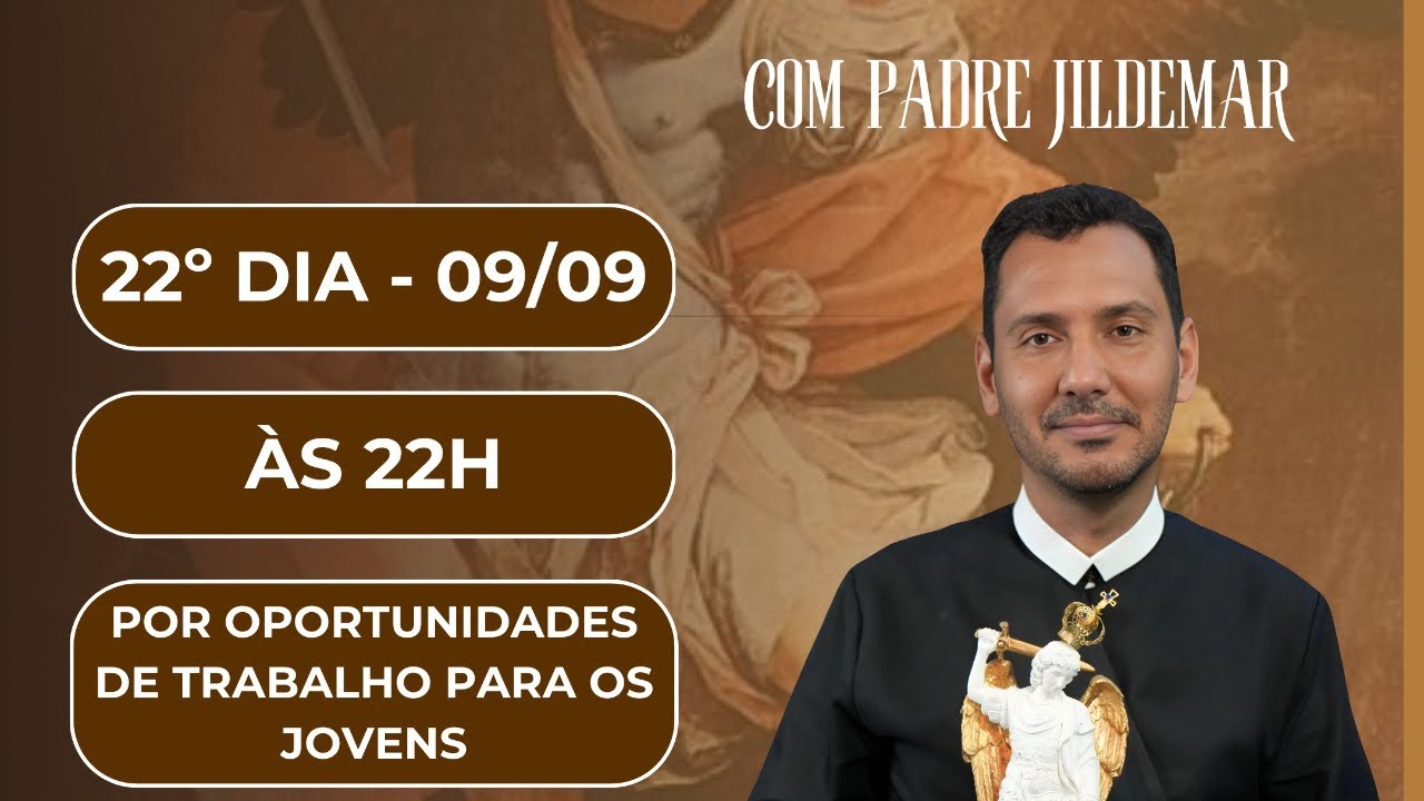 Padre Jildemar Mission&aacute;rio  est&aacute; ao vivo!