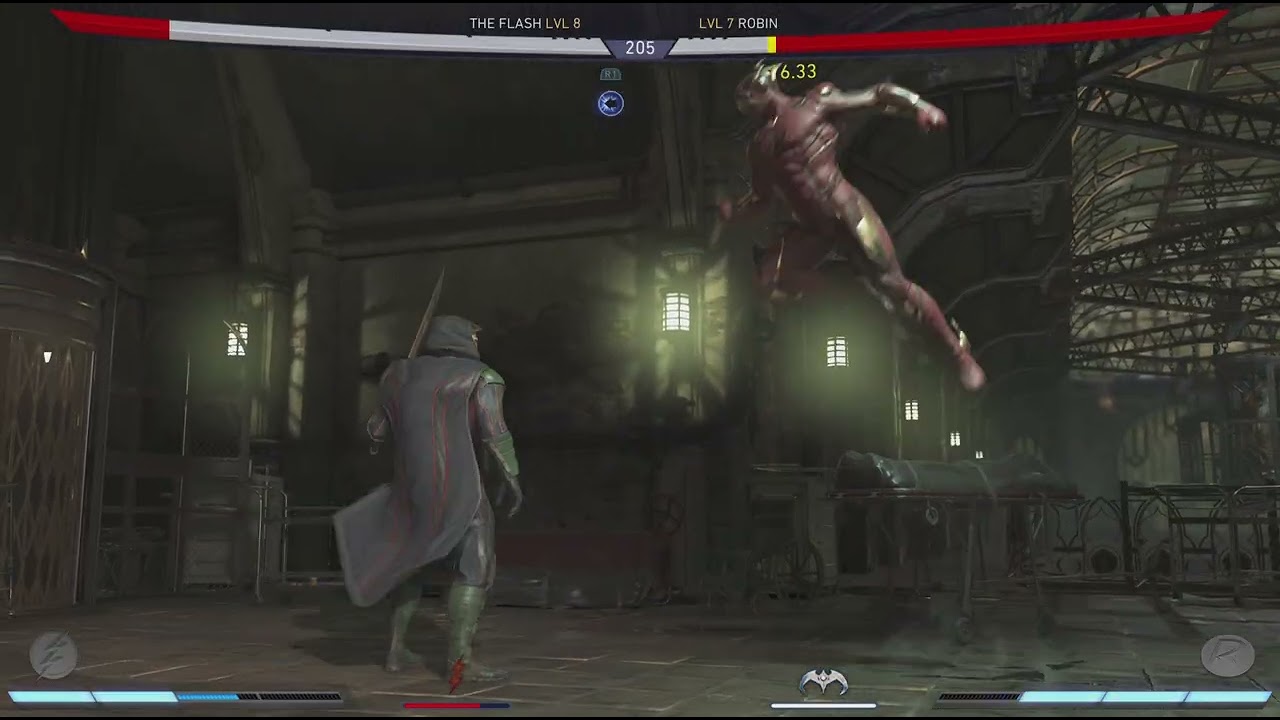 THE FLASH VS ROBIN