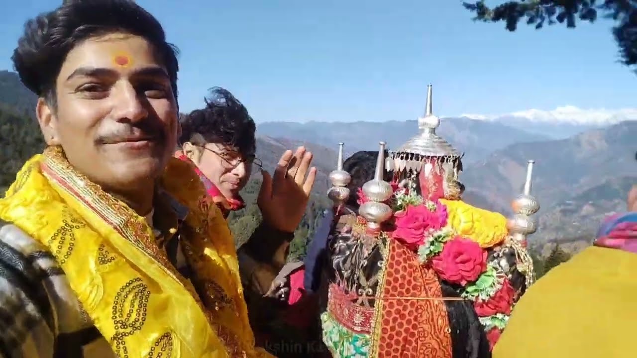 मकर संक्रांति के पावन पर्व पर मां भगवती पहुंची अपने परमधाम कालीमठ || Ma Dakshin Kali DevDoli Darbar