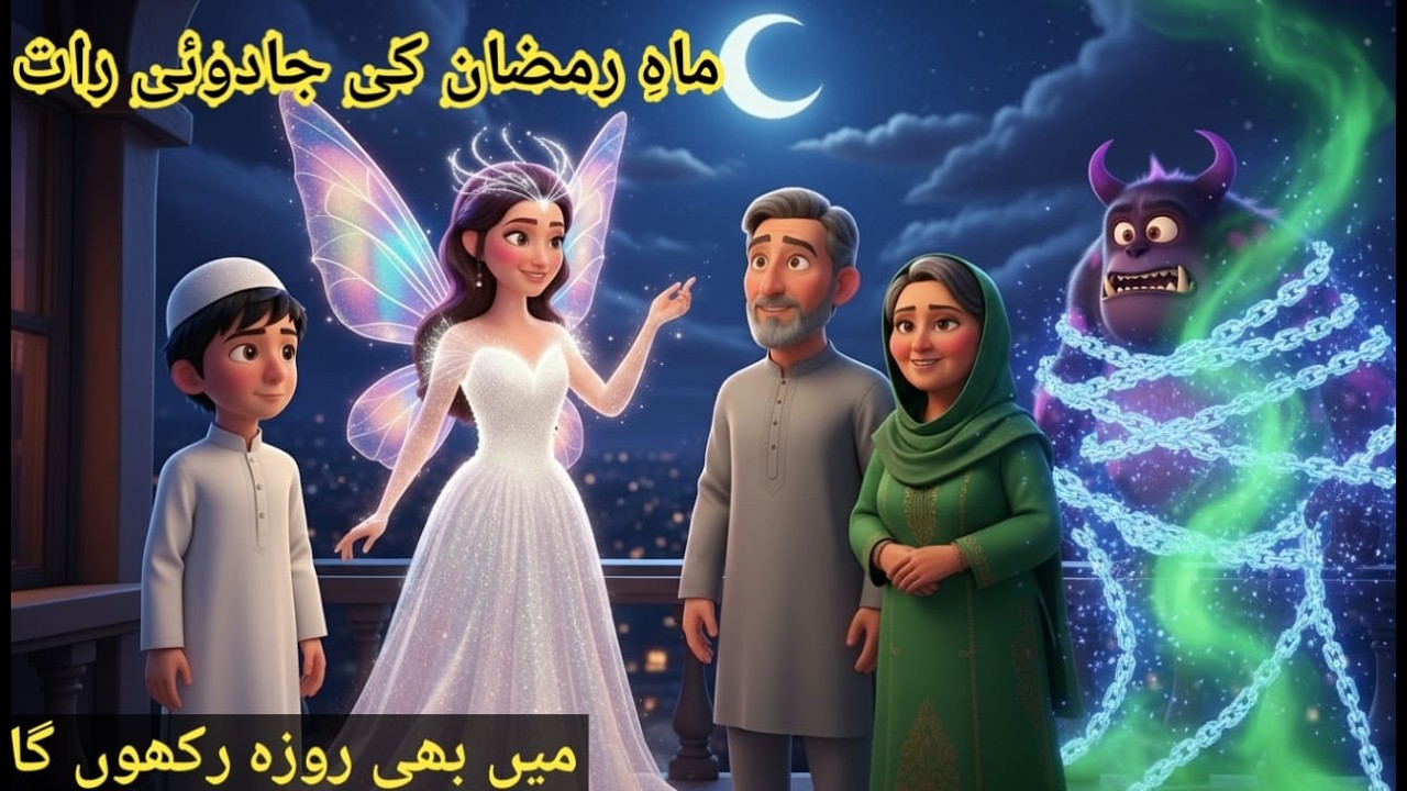 Maah-e-Ramzan ki Jadui Raat | Magical Night of Ramadan |Urdu Stories | Hindi Fairy Tales