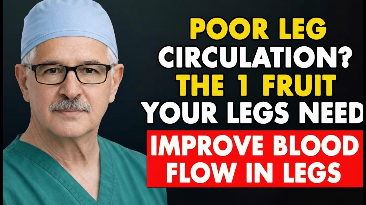 Surgeon REVEALS: THIS 1 Fruit Helps To BOOST Leg and Foot CIRCULATION Instantly | Senior Health