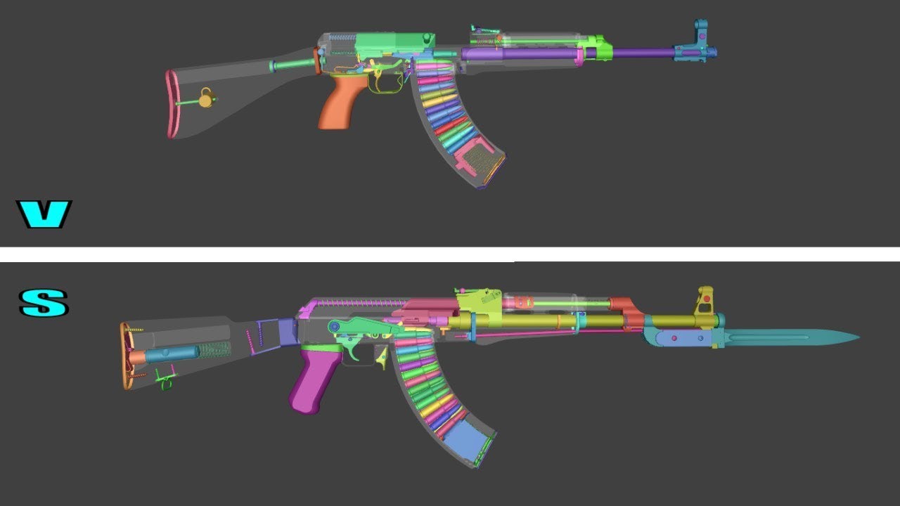 Full comparison: AK-47 Vs Vz. 58