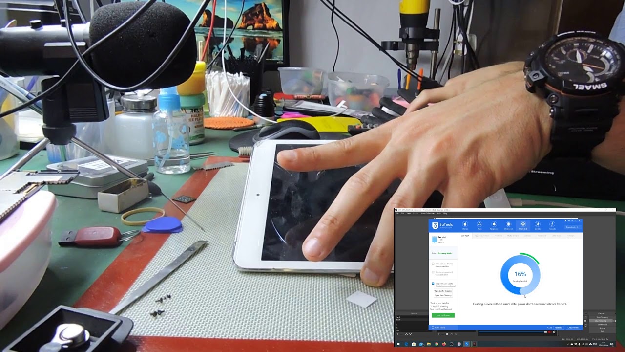 iPad mini A1455 remove iCloud