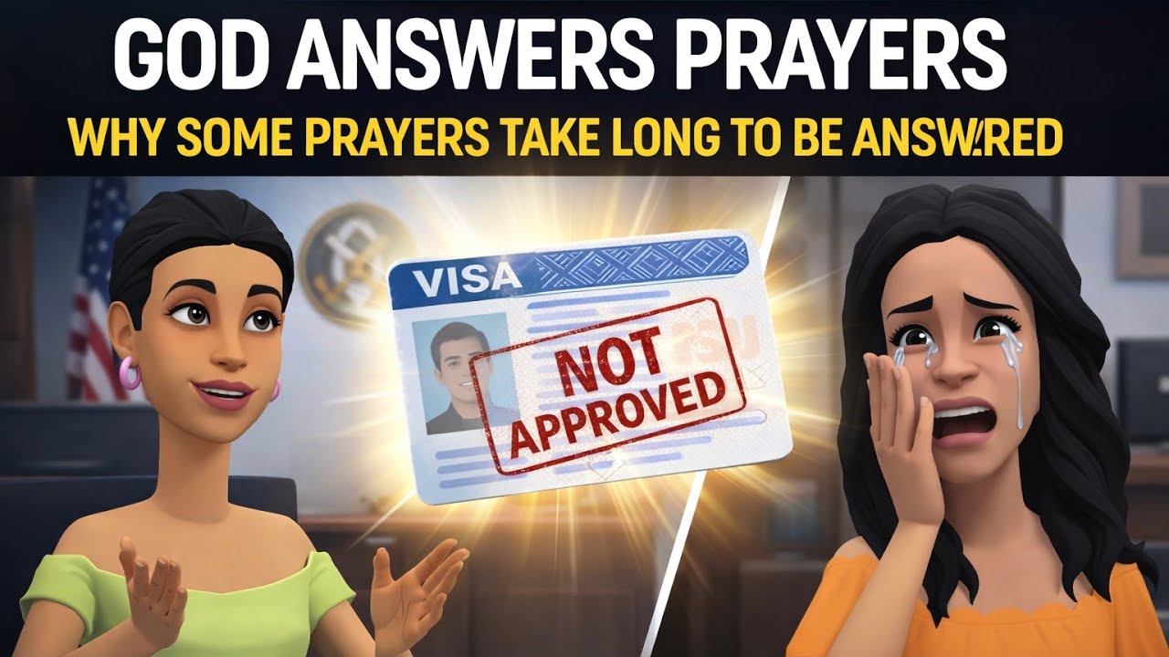 GOD ANSWERS PRAYERS 🙏✨: WHY SOME PRAYERS TAKE LONG TO BE ANSWERED ⏳💫
