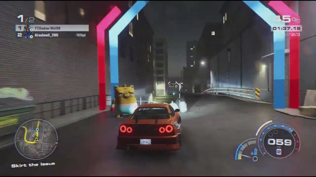Friday night when  you meet up with your friend for a wild race but then this happens!!