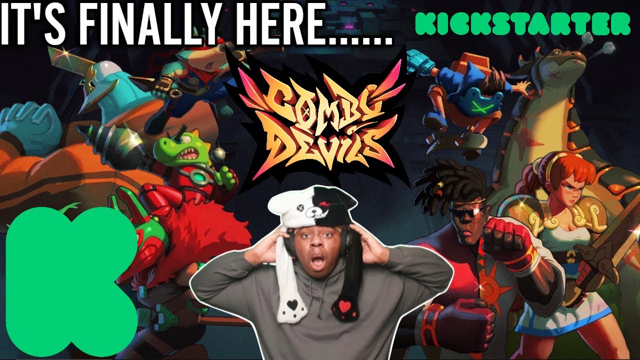 COMBO DEVILS KICKSTARTER IS HERE.....BRAND NEW PLATFORM FIGHTER (REACTION)