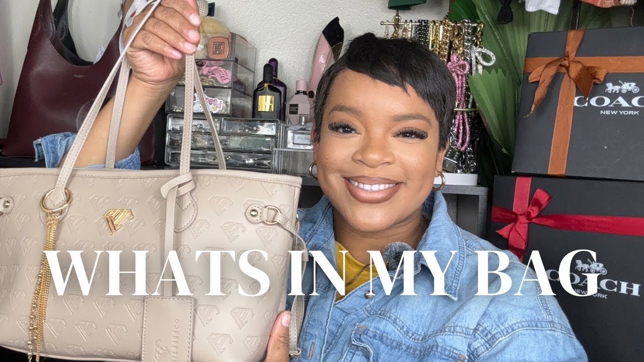 WHATS IN MY BAG!  Handbag Must Have Essentials featuring Rare Diamond Co. 