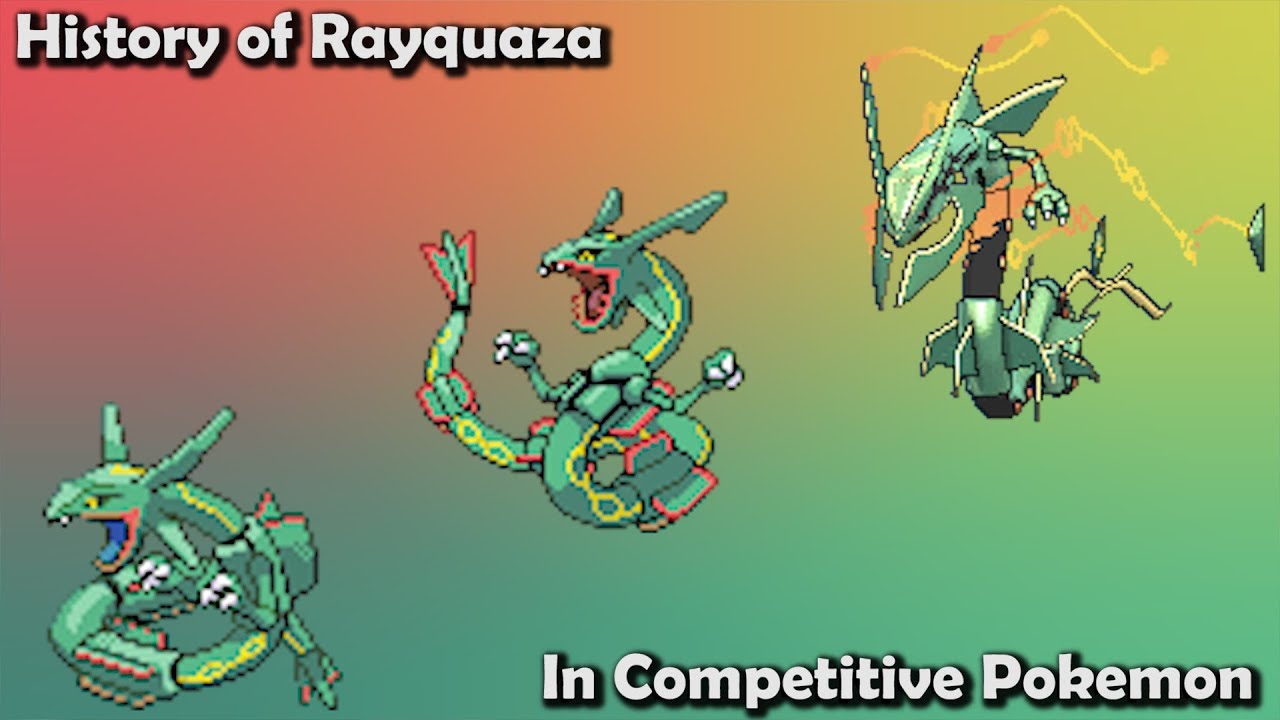 How GOOD was Rayquaza ACTUALLY? - History of Rayquaza in Competitive Pokemon (Gens 3-7)