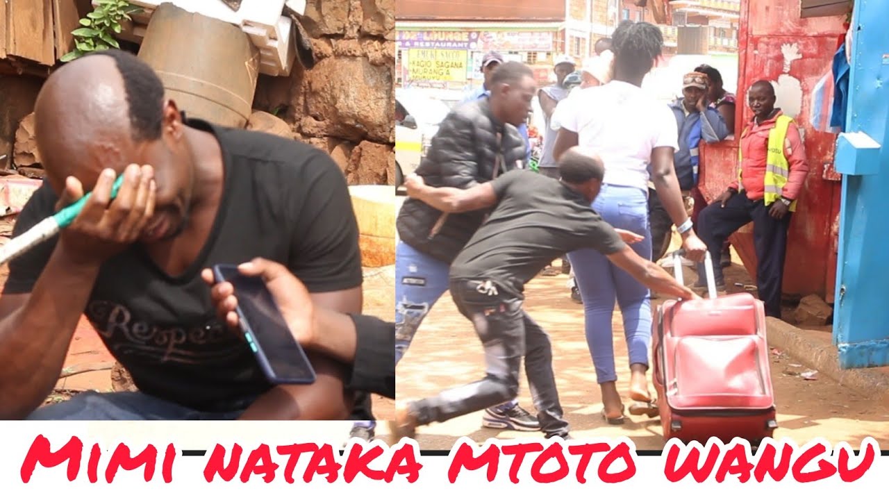 Kipara man needs his Kid back and cries live on camera like a baby/Wacha yeye afanye uma.laya
